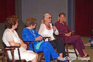 Zena Marshall, Eunice Gayson, Shirley Eaton and Tania Mallet