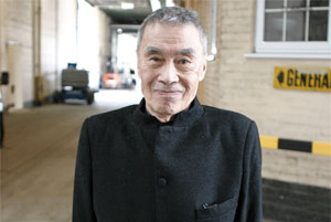 Burt Kwouk inside The Covered Way