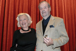 Honor Blackman and Guy Hamilton