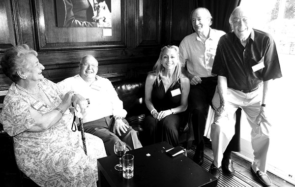 Elaine Schreyech, Peter Lamont, Suzanne Dando, Tony Waye and Alan Tomkins