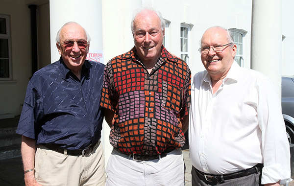 Alan Tomkins, John Glen and Peter Lamont